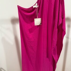See You Monday Fuchsia Dress